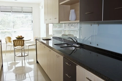 Matte kitchen countertop photo