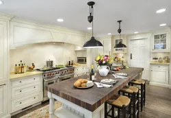 What is the name of the photo in the kitchen