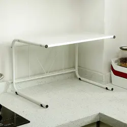 Kitchen shelf table photo
