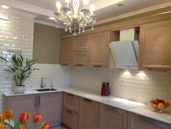 Combination Of Apron And Kitchen Photo