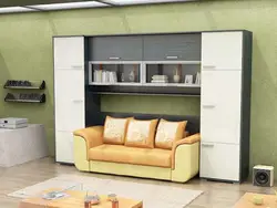 Living room wall photo sofas