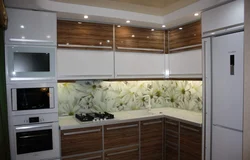 Photo Of Flowers For Kitchen Panel