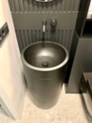 Floor standing bathroom sink photo