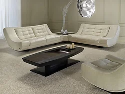 Set of sofas for the living room photo