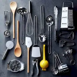 Kitchen utensils this photo