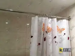 Вместо шторок в ванной фото