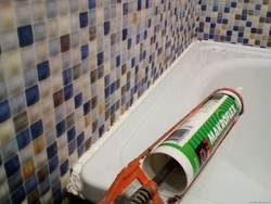 How to stick a photo in the bathroom