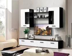 Qonaq otağı wenge ağ parıldadıcı fotoşəkil