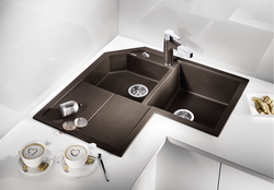 Rectangular sinks in the kitchen photo