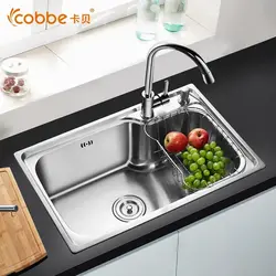 Rectangular sinks in the kitchen photo