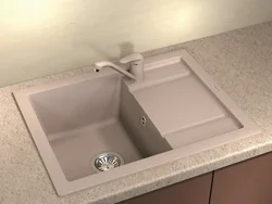 Rectangular sinks in the kitchen photo