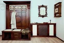 Фото интерьер прихожей из дуба