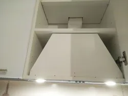 Fully built-in kitchen hood photo