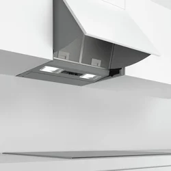 Fully built-in kitchen hood photo
