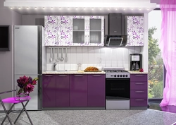 Flowers On Kitchen Cabinets Photo