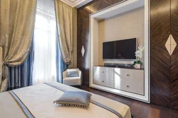TV in the alcove bedroom photo