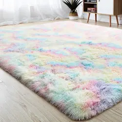 Fluffy carpets for the bedroom photo