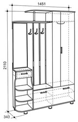 Hallway height and width photo