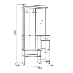 Hallway height and width photo