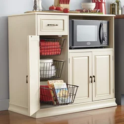 Photo of a low cabinet for the kitchen