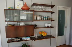 Closed Shelves In The Kitchen Photo
