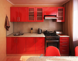 My little red kitchen photo