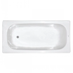 Photo steel bathtub with legs