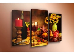 Photo On Canvas For The Kitchen