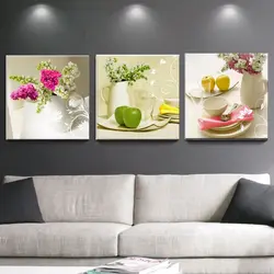 Photo on canvas for the kitchen