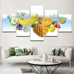 Photo on canvas for the kitchen