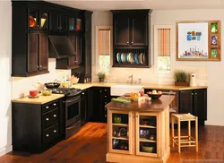 Photo of a kitchen with 4 cabinets