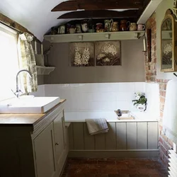 Bath in old houses photo