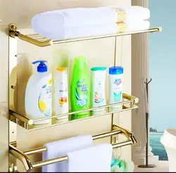 Photo Of Shampoos In The Bathroom