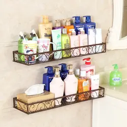Photo Of Shampoos In The Bathroom