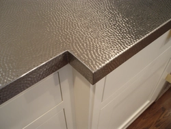 Countertops металлӣ барои акс ошхона