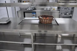 Countertops Металлӣ Барои Акс Ошхона