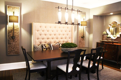 Soft wall in the kitchen photo