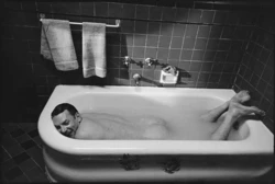 Mark Mark photo in the bathroom