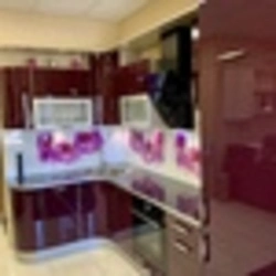 Фото әйнегі бар бұрыштық асүйлер