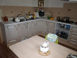 Photo of a nice kitchen in the interior