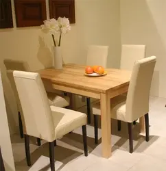 Sadə mətbəx masaları foto