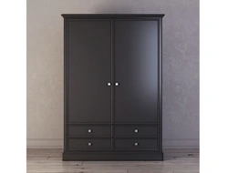 Black Wardrobes For Bedroom Photo