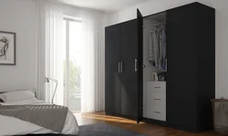 Dark Wardrobes In The Bedroom Photo