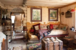Photo Of A Living Room In An Old House