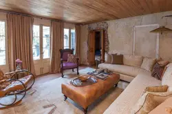 Photo of a living room in an old house