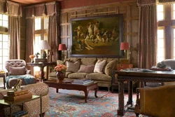 Photo of a living room in an old house