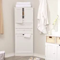Tall bathroom cabinet photo
