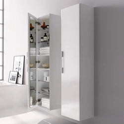 Tall bathroom cabinet photo