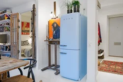 Refrigerator for kitchen studio photo