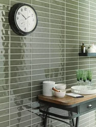 Rectangular tiles for kitchen photo